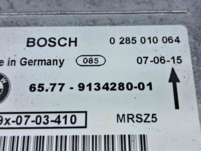 Calculator airbag Bmw 1 (E81, E87) [Fabr 2004-2010] 9134280-01 2.0 N43 105KW / 143CP  