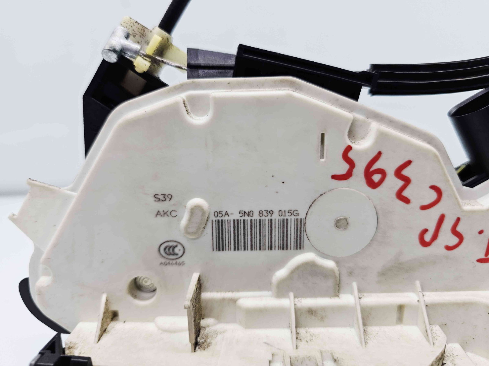 Broasca usa stanga spate Skoda Superb II Combi (3T5) Facelift [Fabr 2009-2015] - imagine 2