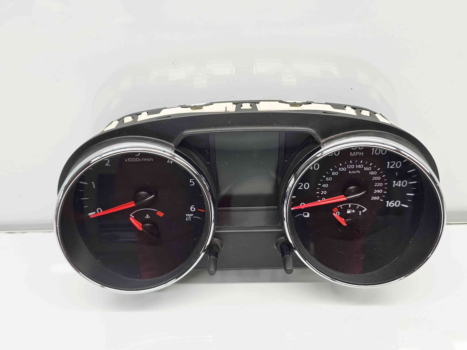 Ceas bord Nissan Qashqai Facelift (2) [Fabr 2009-2013] 24810BR51A - imagine 2