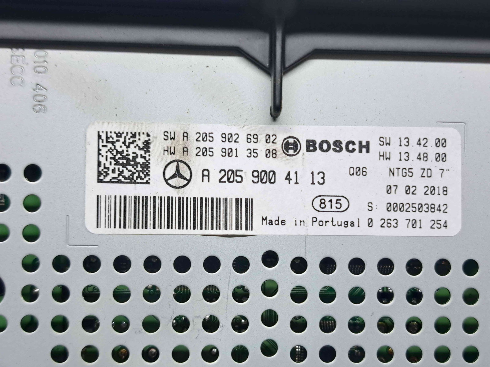 Display bord Mercedes Clasa C Combi (W205) [Fabr 2015-prezent] A2059004113 - imagine 5