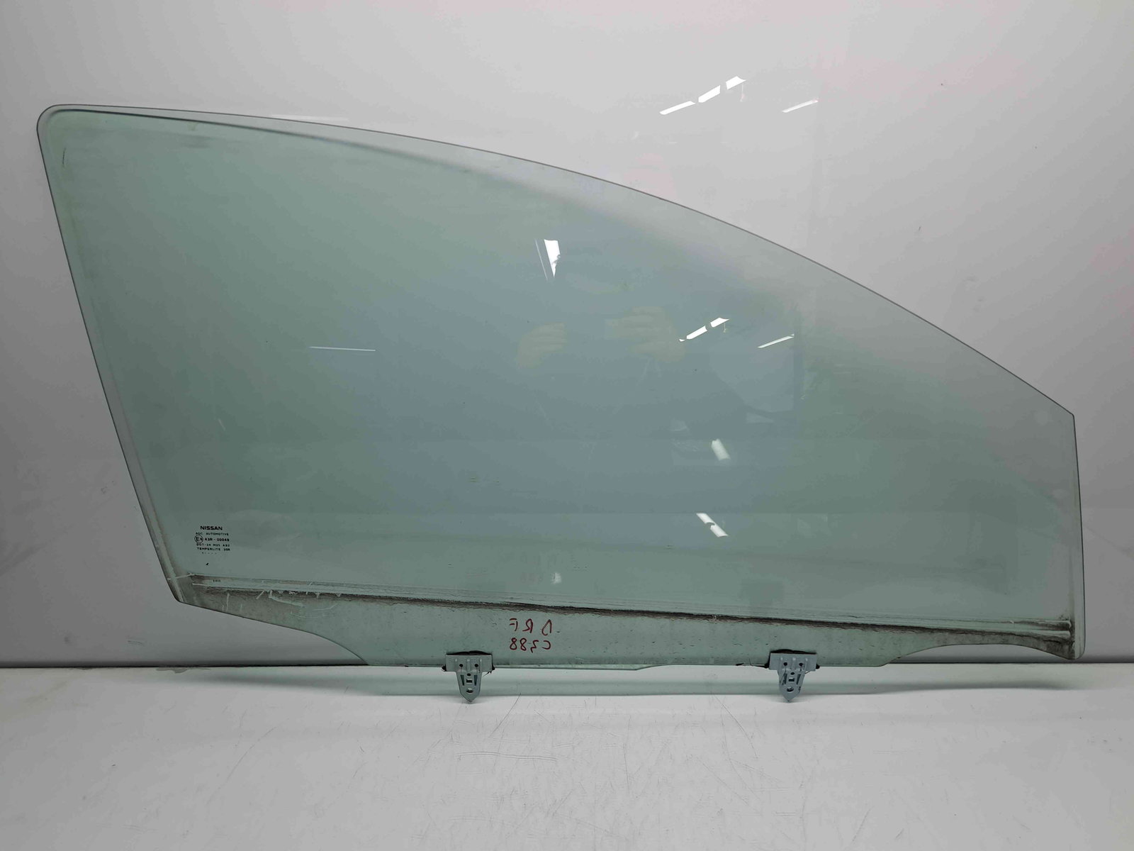 Geam usa dreapta fata Nissan Qashqai Facelift (2) [Fabr 2009-2013] - imagine 1