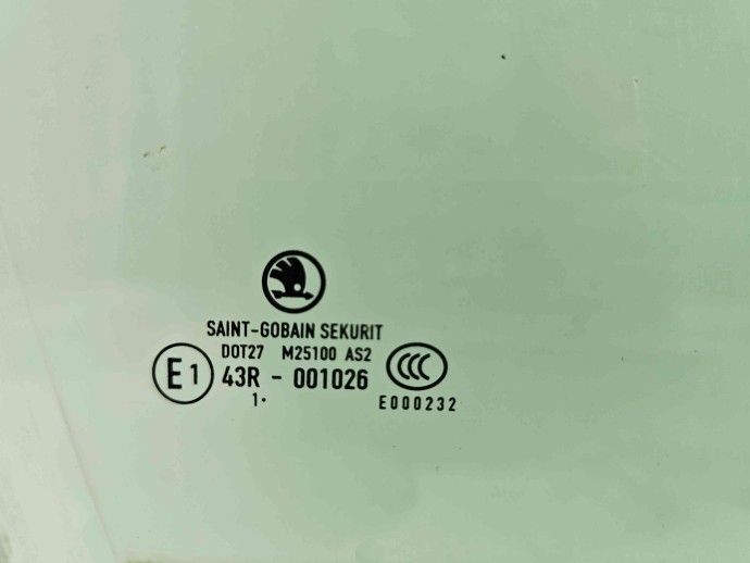 Geam usa dreapta fata Skoda Superb II Combi (3T5) Facelift [Fabr 2009-2015]