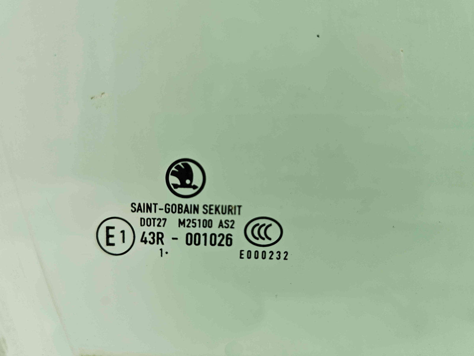 Geam usa dreapta fata Skoda Superb II Combi (3T5) Facelift [Fabr 2009-2015] - imagine 2