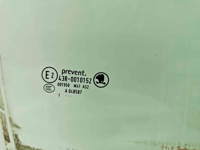 Geam usa dreapta spate Skoda Superb II Combi (3T5) Facelift [Fabr 2009-2015]