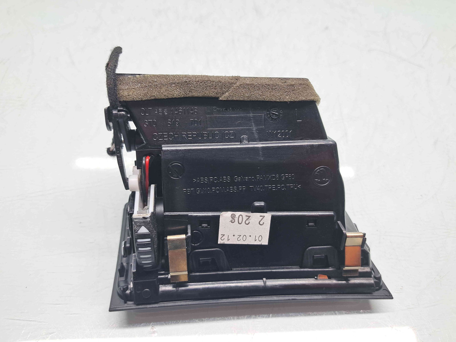 Grila aerisire stanga Skoda Superb II Combi (3T5) Facelift [Fabr 2009-2015] 3T0819701 - imagine 3