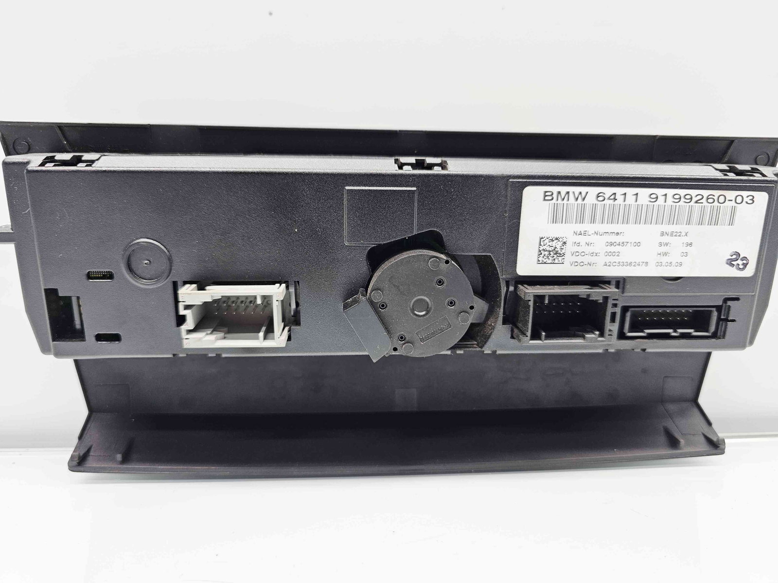 Panou comanda clima Bmw 3 (E90) [Fabr 2005-2011] 9199260 - imagine 5