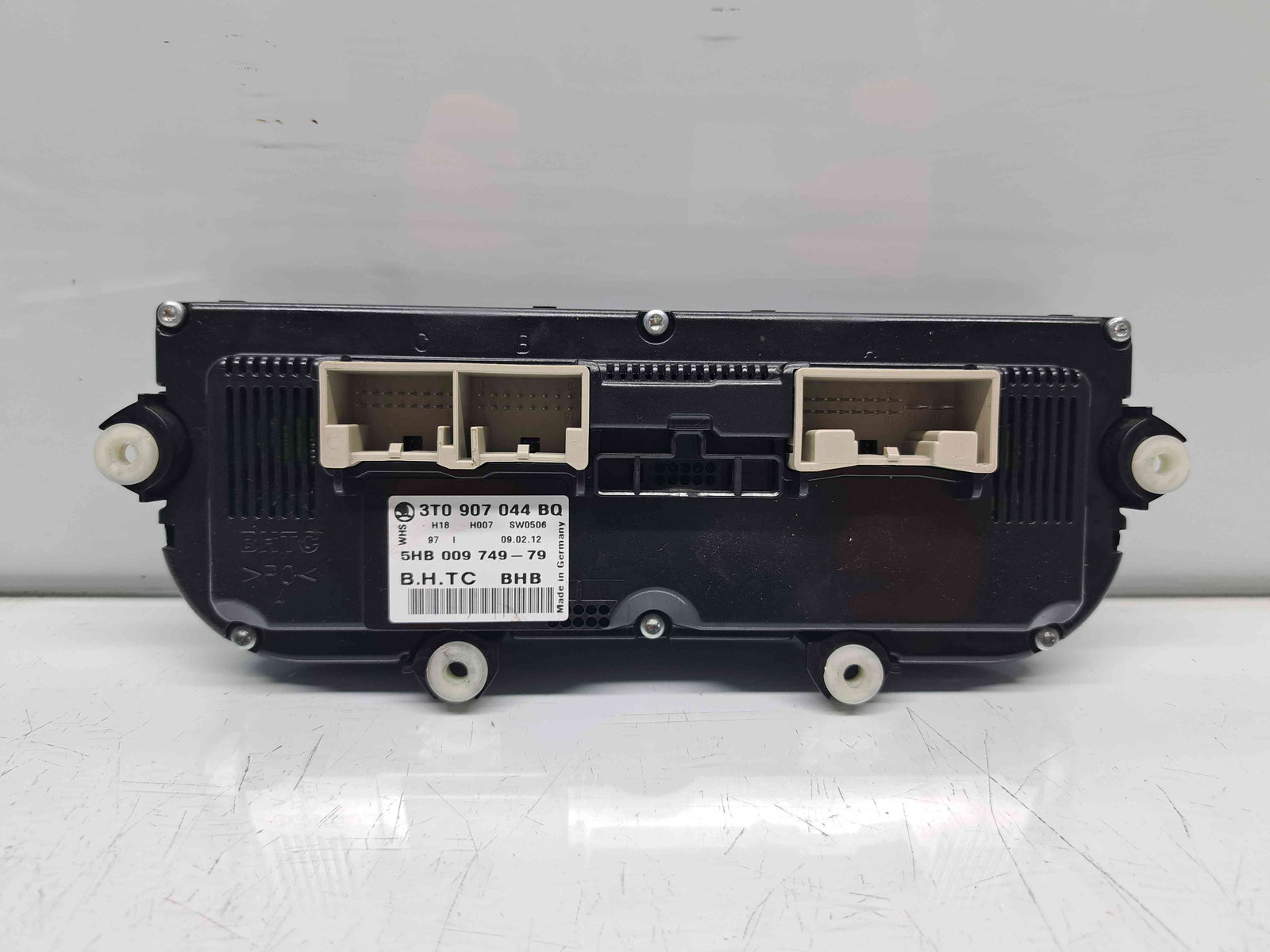 Panou comanda clima Skoda Superb II Combi (3T5) Facelift [Fabr 2009-2015] 3T0907044BQ - imagine 3