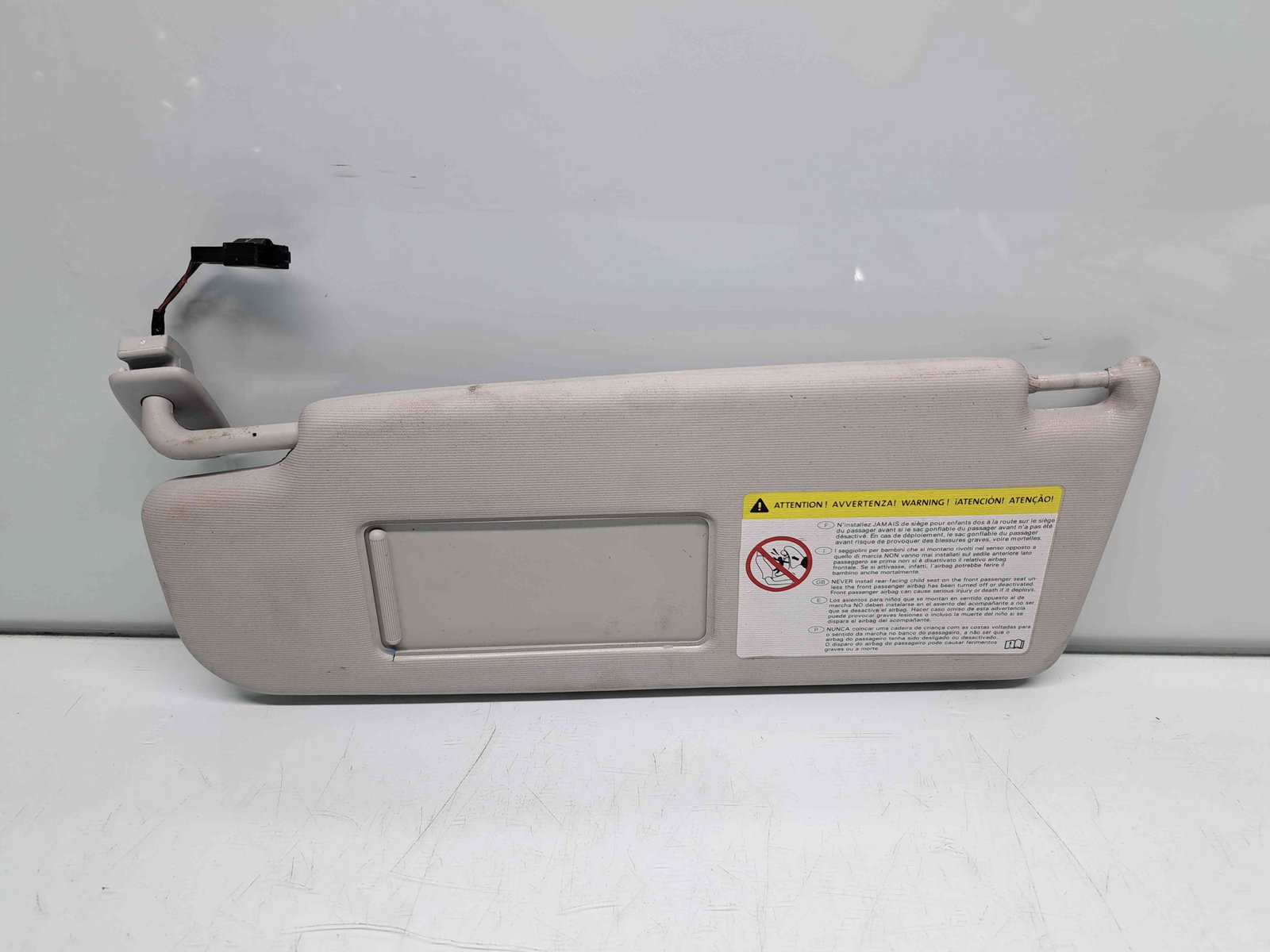 Parasolar stanga Volkswagen Passat B7 (362) [Fabr 2010-2014] OEM - imagine 2