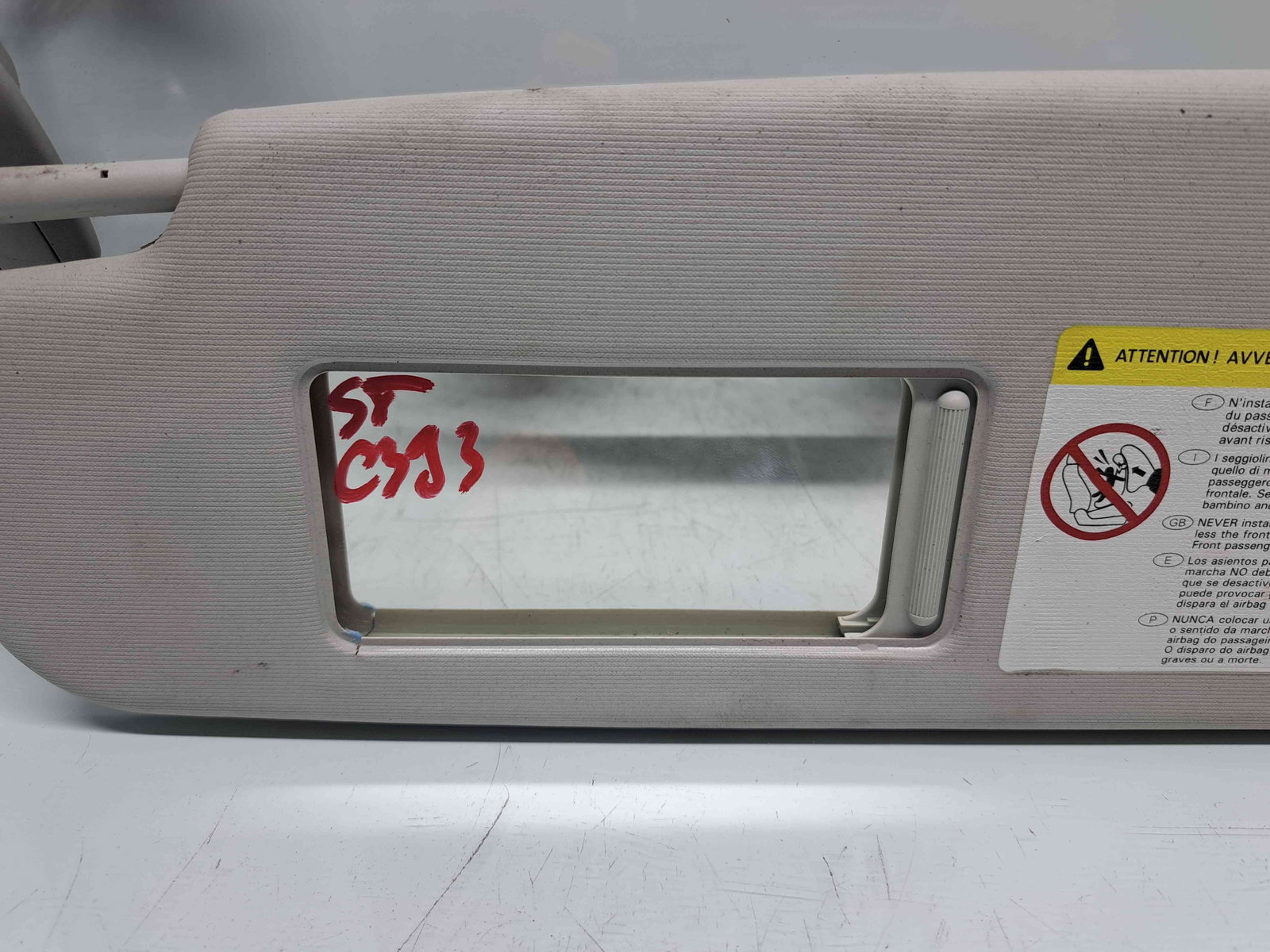 Parasolar stanga Volkswagen Passat B7 (362) [Fabr 2010-2014] OEM - imagine 3