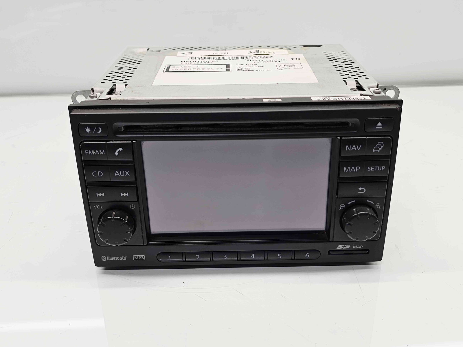 Radio CD cu navigatie Nissan Qashqai Facelift (2) [Fabr 2009-2013] 25915BH20C - imagine 1