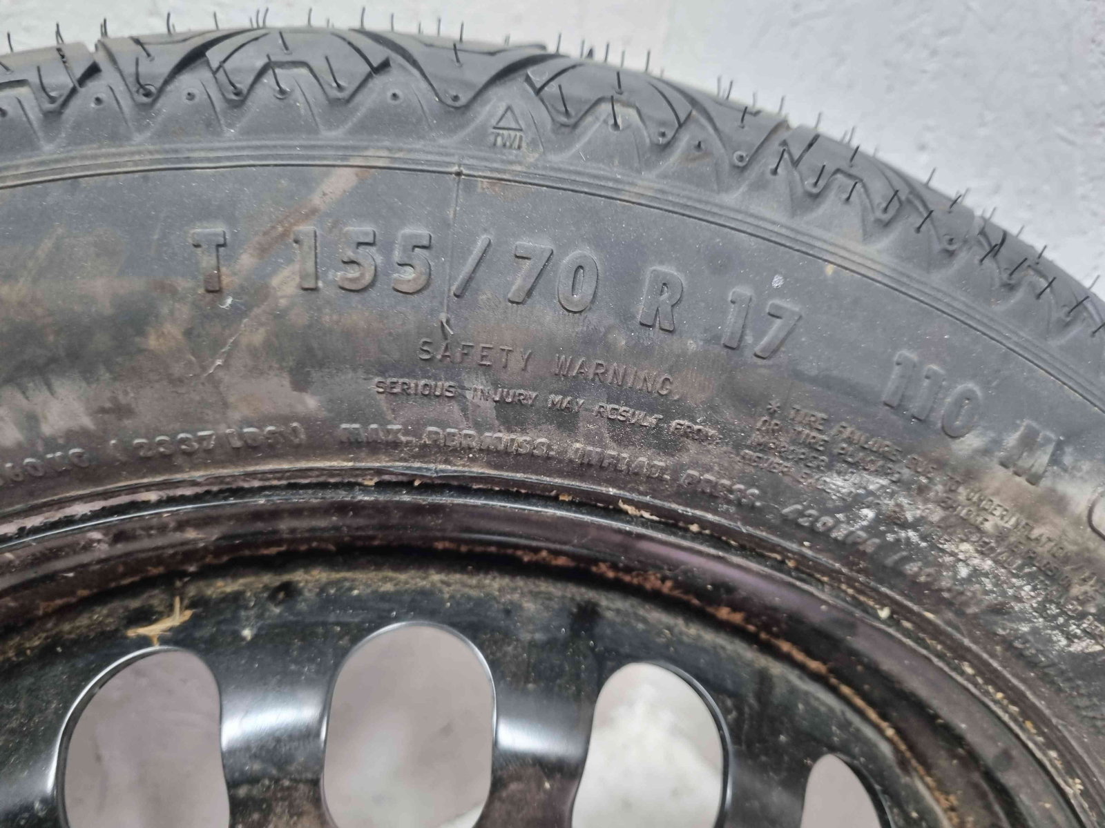 Roata rezerva Mercedes Clasa E T-Model (S211) [Fabr 2003-2009] Facelift - imagine 4