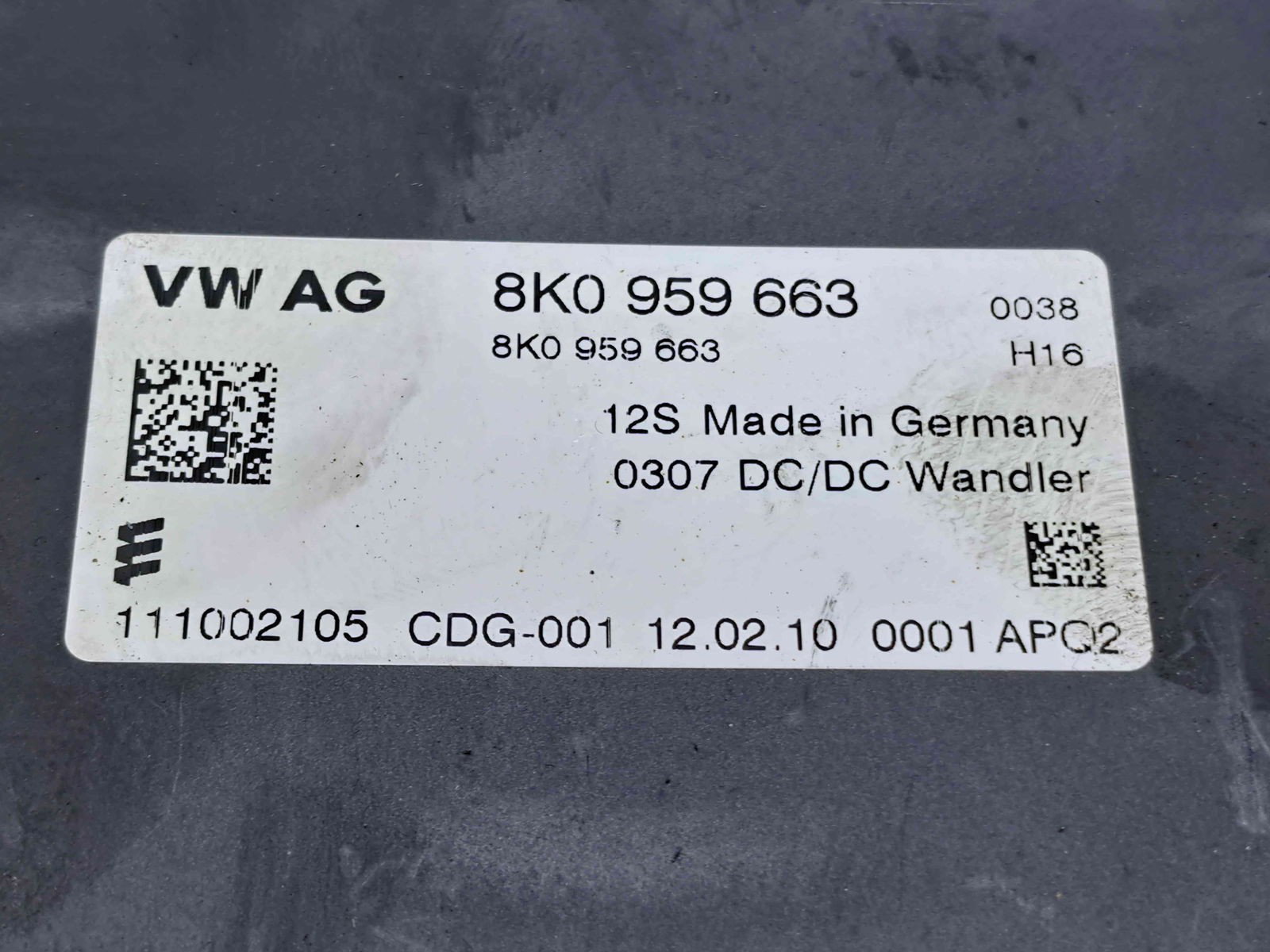 Modul confort AUDI Q5 (8RB) [ Fabr 2008-2016] 8K0959663 - imagine 4