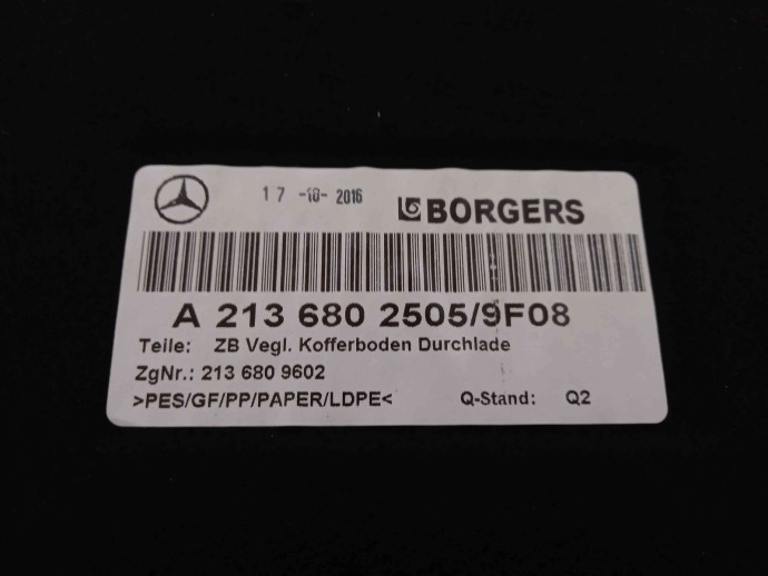 Mocheta portbagaj A2136802505 Mercedes E220 W213 2.0 2016-2021