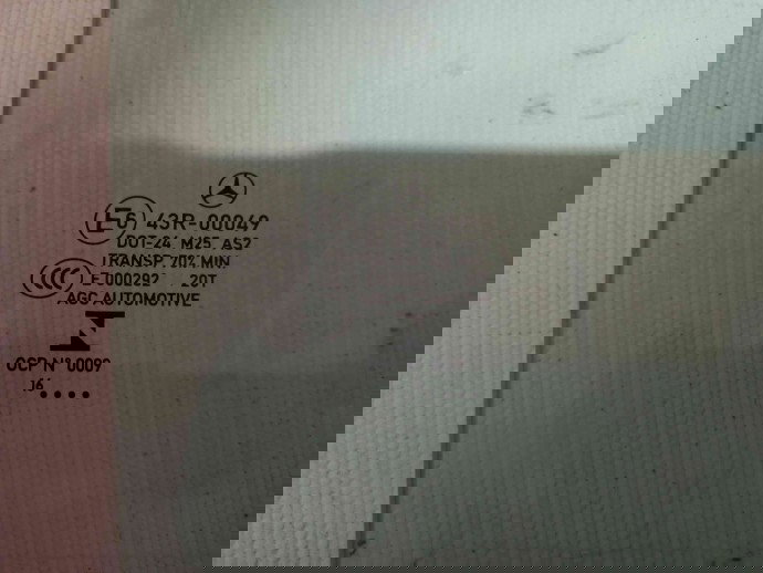 Geam usa dreapta spate OEM Mercedes E220 W213 2.0 2016-2021