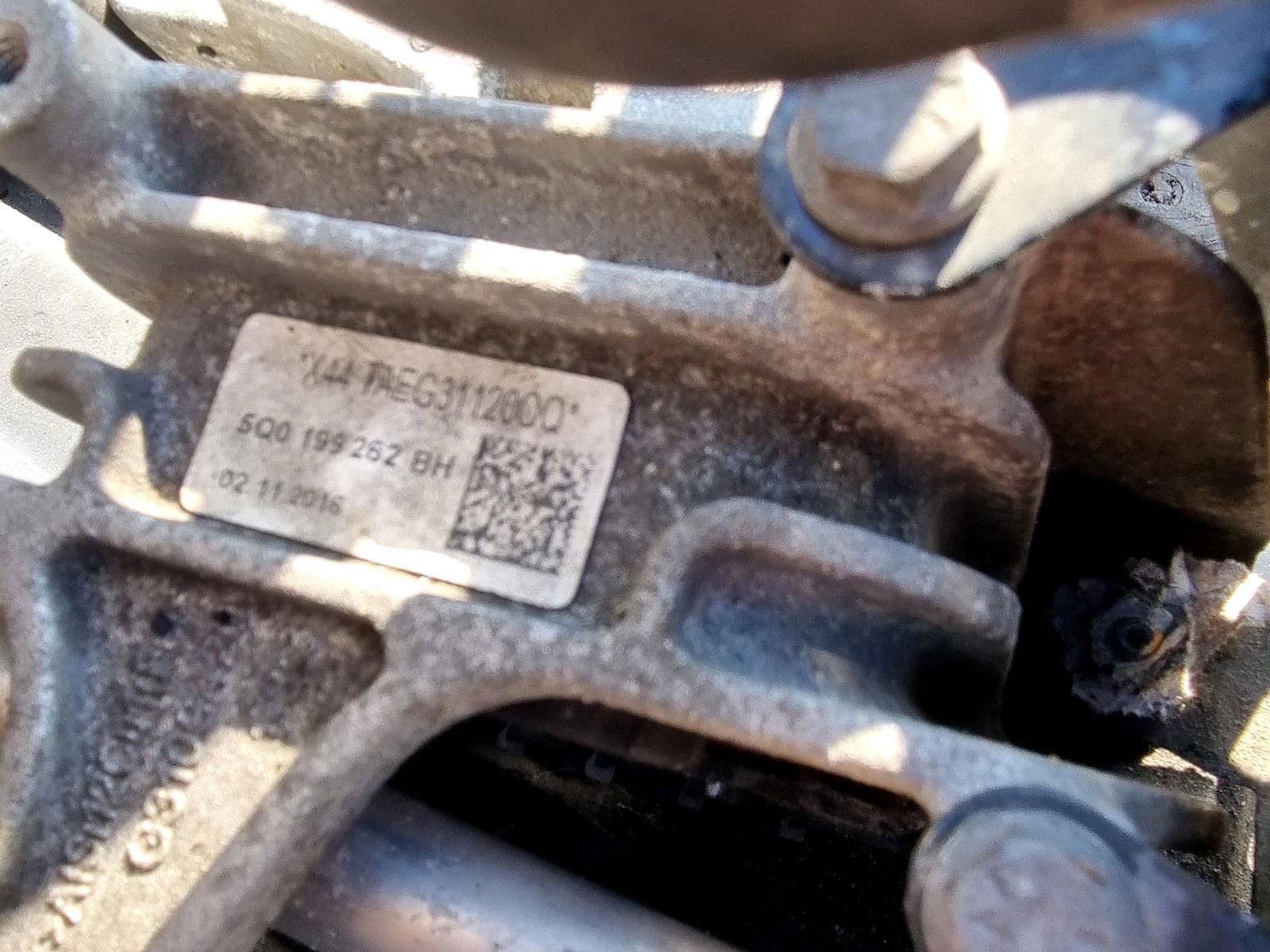 Tampon motor Skoda Octavia 3 (5E3) [Fabr 2012-2020] 5Q0199262BH 1.6 TDI DCXA 88KW / 120CP - imagine 2