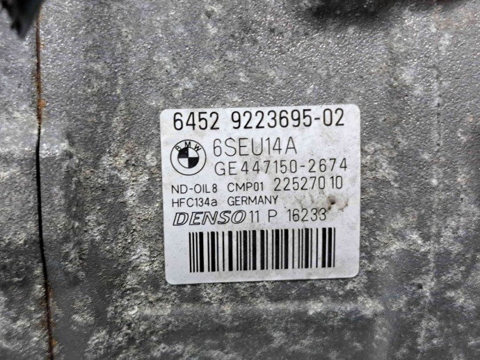 Compresor clima  Bmw 1 (F20, F21) [Fabr 2011-2017] 9223695-02 2.0 N47D20 135KW / 184CP