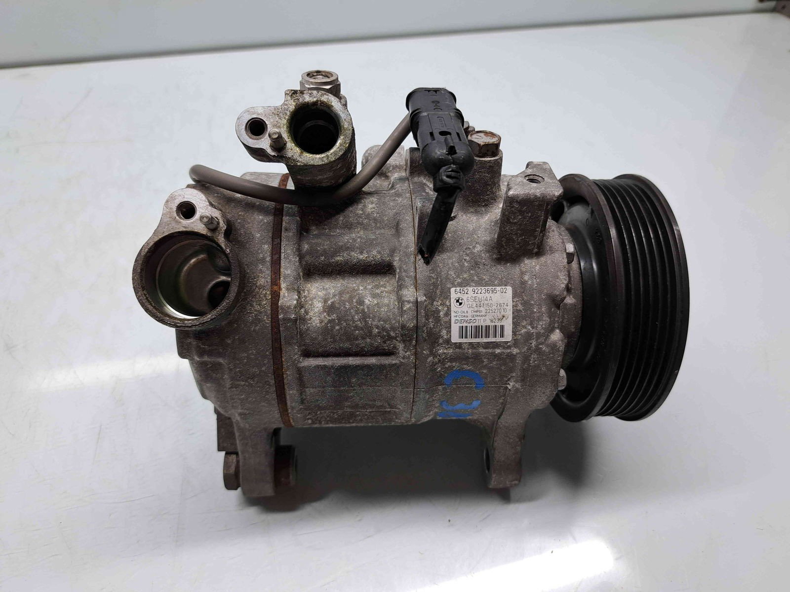 Compresor clima Bmw 1 (F20, F21) [Fabr 2011-2017] 9223695-02 2.0 N47D20 135KW / 184CP - imagine 4