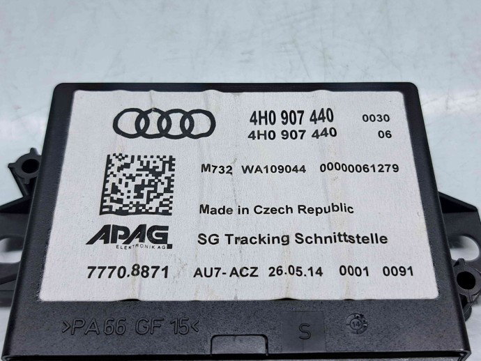  Modul senzori parcare  AUDI A6 (4G5, C7) [Fabr 2011-2017] 4H0907440