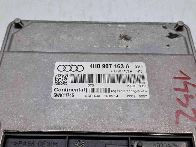  Modul confort  AUDI A6 (4G5, C7) [Fabr 2011-2017] 4H0907163A