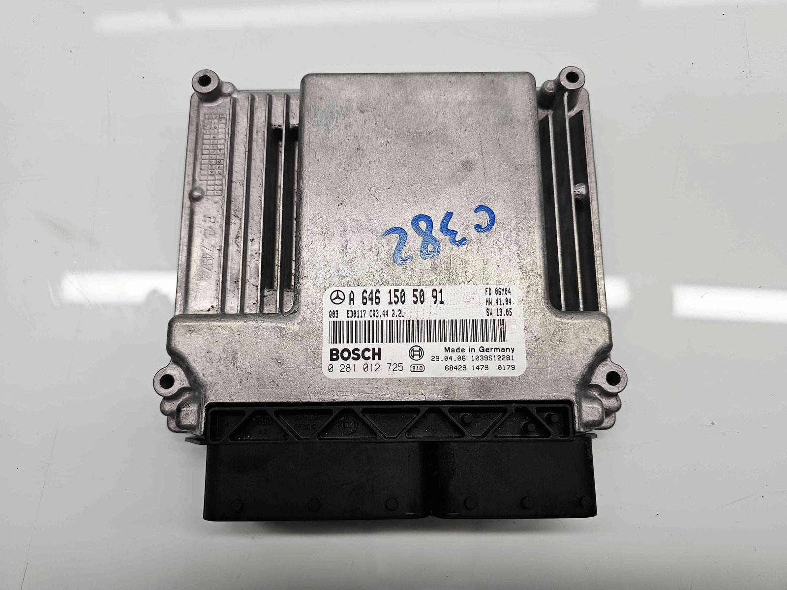Calculator motor ECU Mercedes Clasa C (W203) [Fabr 2000-2007] A6461505091 2.2 CDI 646963 110KW / 150CP - imagine 1