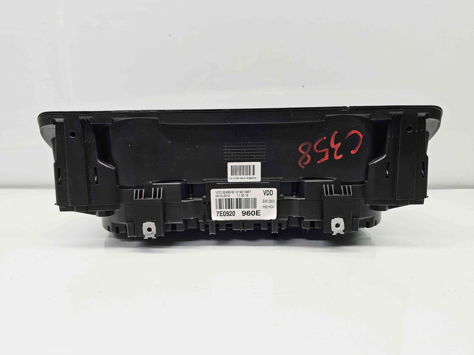 Ceas bord Volkswagen Transporter 5 Facelift [Fabr 2004-2013] 7E0920960E - imagine 4