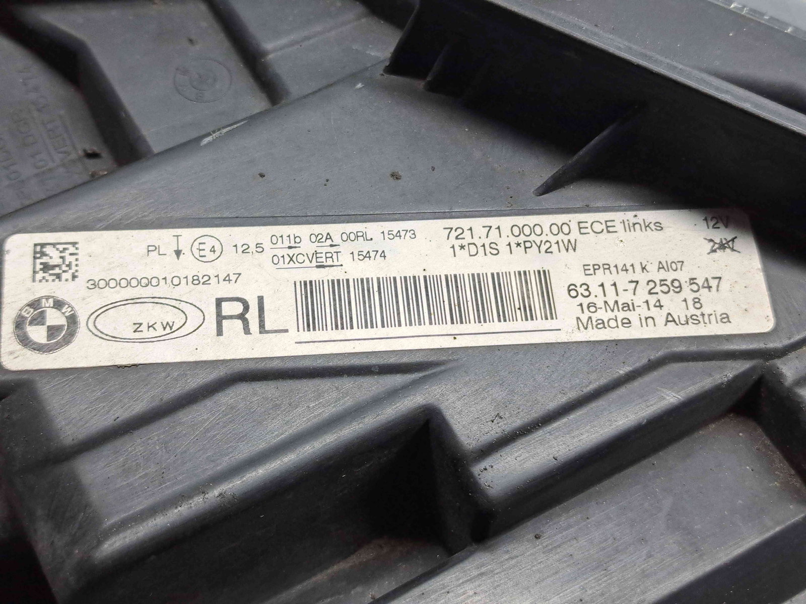 Far stanga Bmw 3 Touring (F31) [Fabr 2012-2017] 7259547 - imagine 8