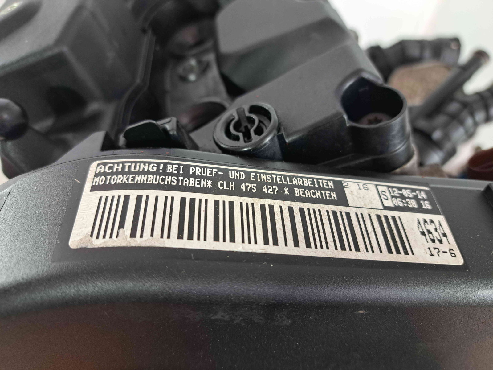 Motor complet ambielat Volkswagen Golf 7 (5G) [Fabr 2014-prezent] CLHA 1.6 TDI CLHA 77KW / 105CP - imagine 5
