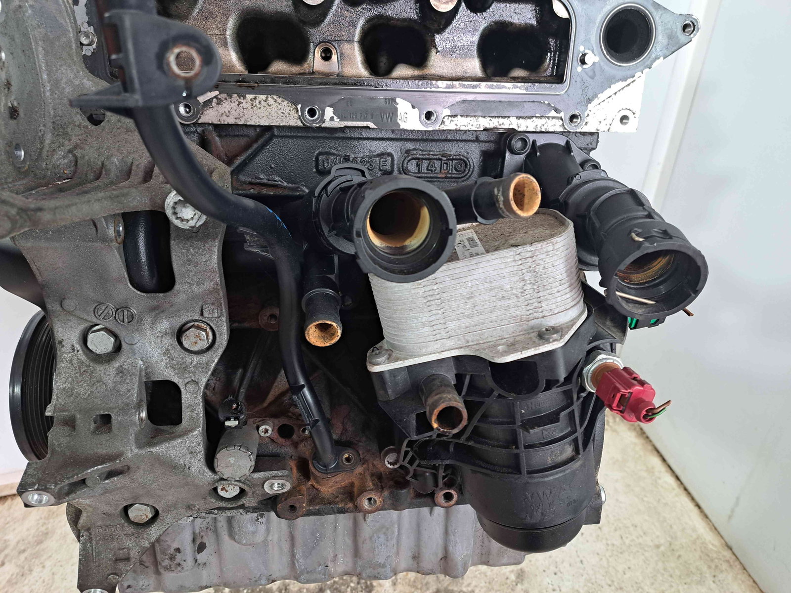 Motor complet ambielat Volkswagen Golf 7 (5G) [Fabr 2014-prezent] CLHA 1.6 TDI CLHA 77KW / 105CP - imagine 8