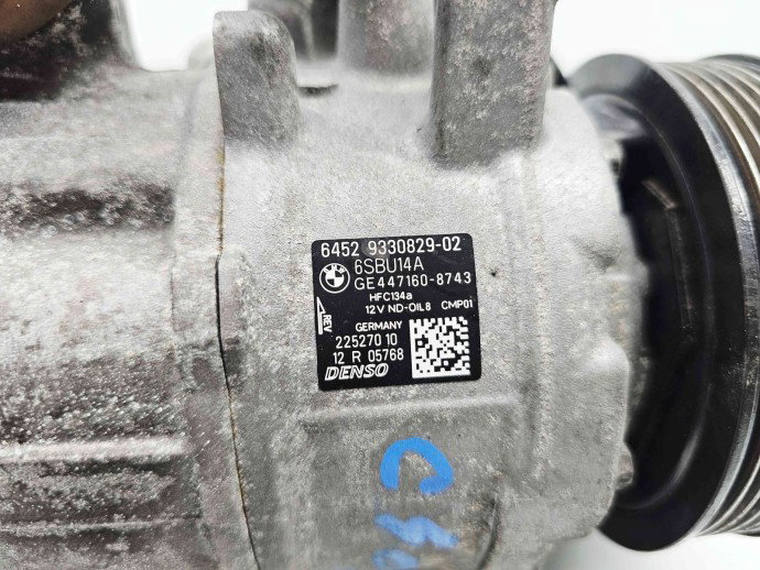 Compresor clima  Bmw 1 (F20, F21) [Fabr 2011-2017] 9330829 2.0 N47D20 105KW / 143CP