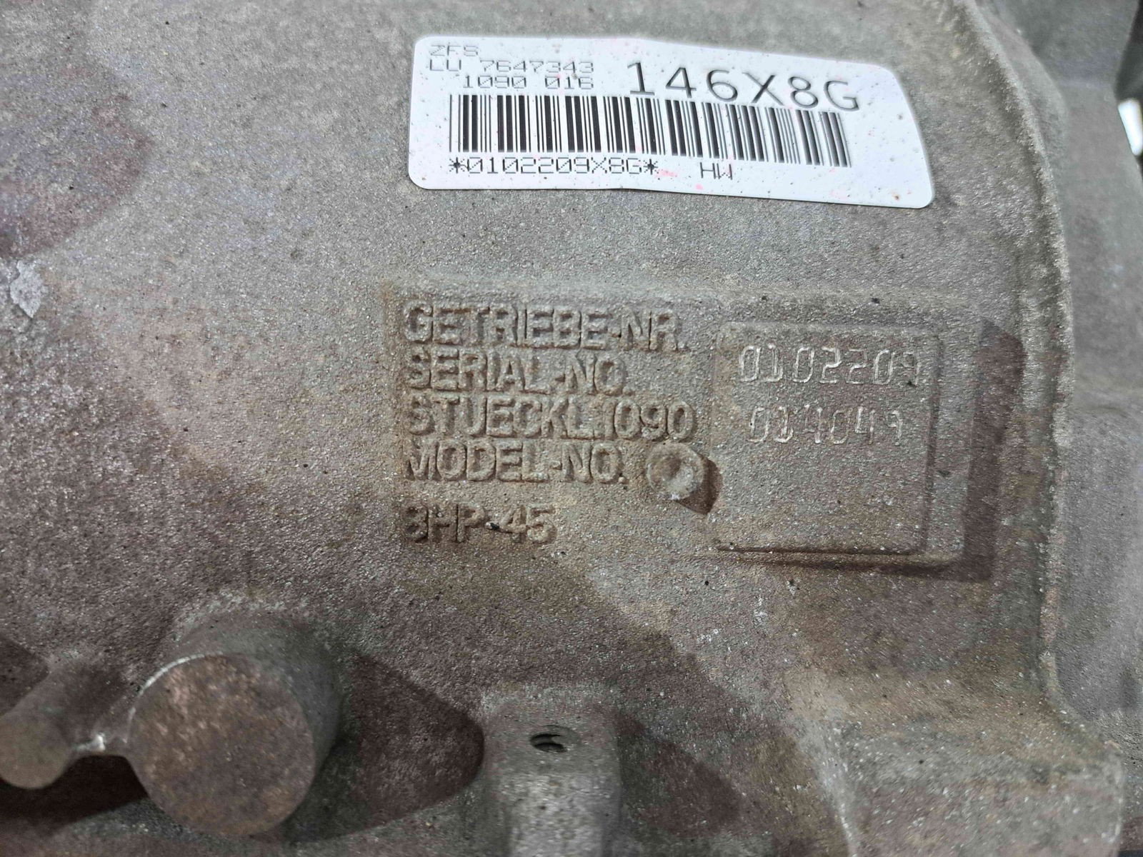 Cutie viteze automata Bmw 1 (F20, F21) [Fabr 2011-2017] 2.0 N47D20 135KW / 184CP - imagine 3