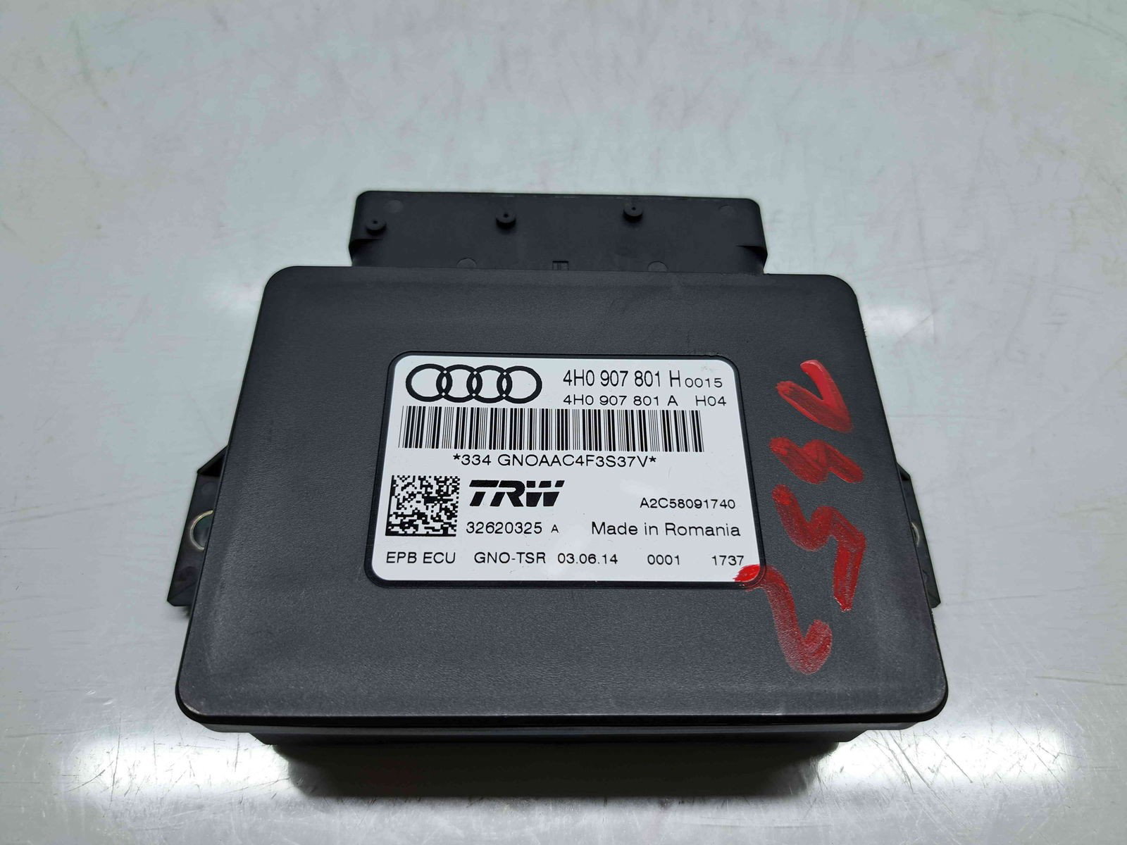 Calculator frana de mana AUDI A6 (4G5, C7) [Fabr 2011-2017] 4H0907801H 4.0 TFSI CEUC 309KW / 420CP - imagine 4