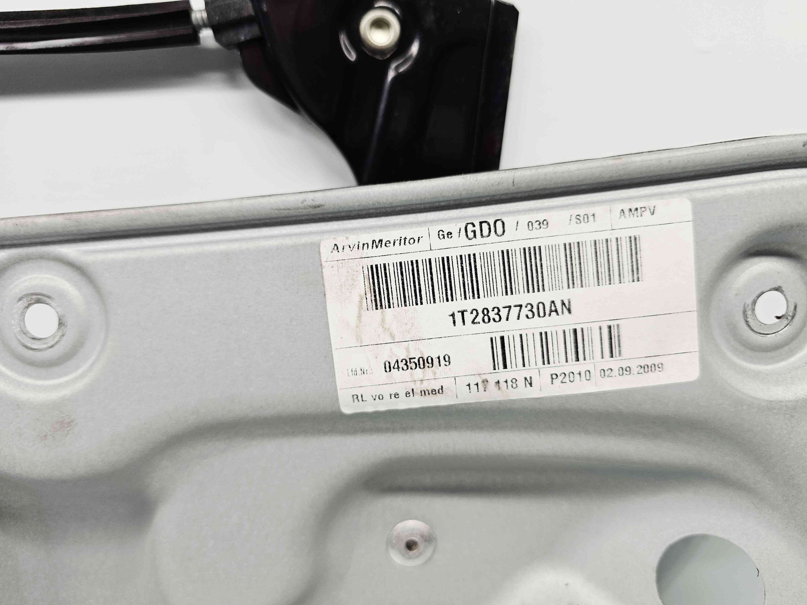 Macara electrica geam dreapta fata Volkswagen Touran (1T1, 1T2) [Fabr 2003-2010] Facelift - imagine 3