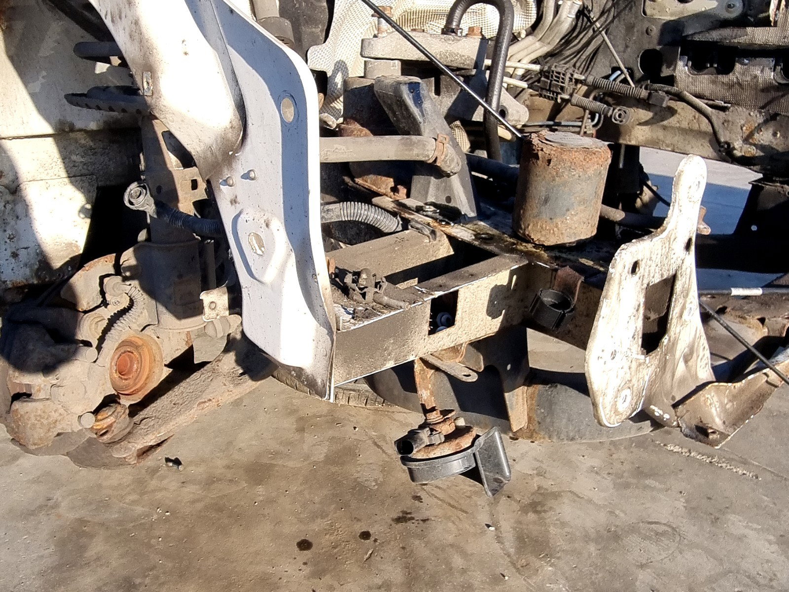 Lonjeron dreapta Volkswagen Transporter 5 Facelift [Fabr 2004-2013] 2.0 TDI CAAC 103 KW / 140CP - imagine 3