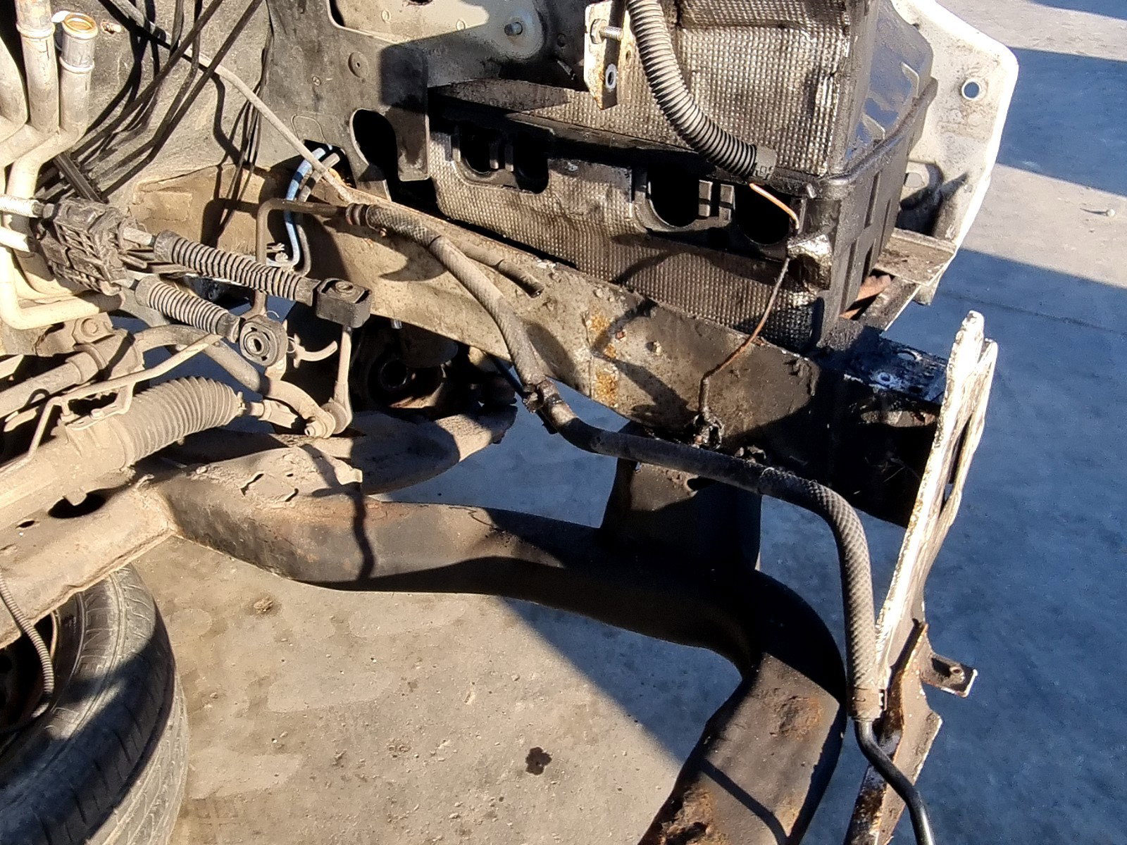 Lonjeron stanga Volkswagen Transporter 5 Facelift [Fabr 2004-2013] 2.0 TDI CAAC 103 KW / 140CP - imagine 2