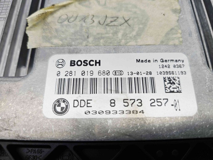 Calculator motor ECU  Bmw 4 (F32) [Fabr 2013-2021] DDE 8573257 2.0 N47D20 135KW / 184CP