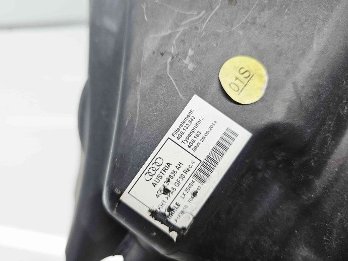 Carcasa filtru aer Audi A7 Sportback (4GA) [Fabr 2011-2017] 4G0133843 4.0 TFSI CEUC 309KW / 420CP