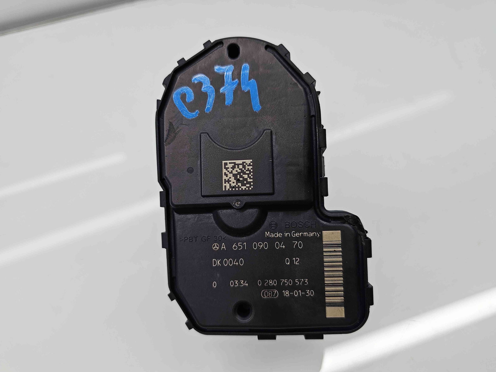 Clapeta acceleratie Mercedes Clasa C Combi (W205) [Fabr 2015-prezent] A6510900470 2.2 CDI 651921 125KW / 170CP - imagine 2