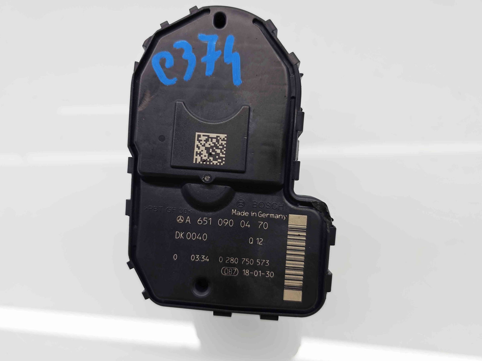 Clapeta acceleratie Mercedes Clasa C Combi (W205) [Fabr 2015-prezent] A6510900470 2.2 CDI 651921 125KW / 170CP - imagine 5