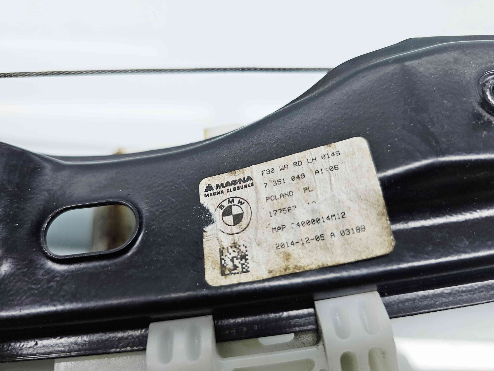 Macara electrica geam stanga spate Bmw 3 (F30) [Fabr 2012-2017] - imagine 6