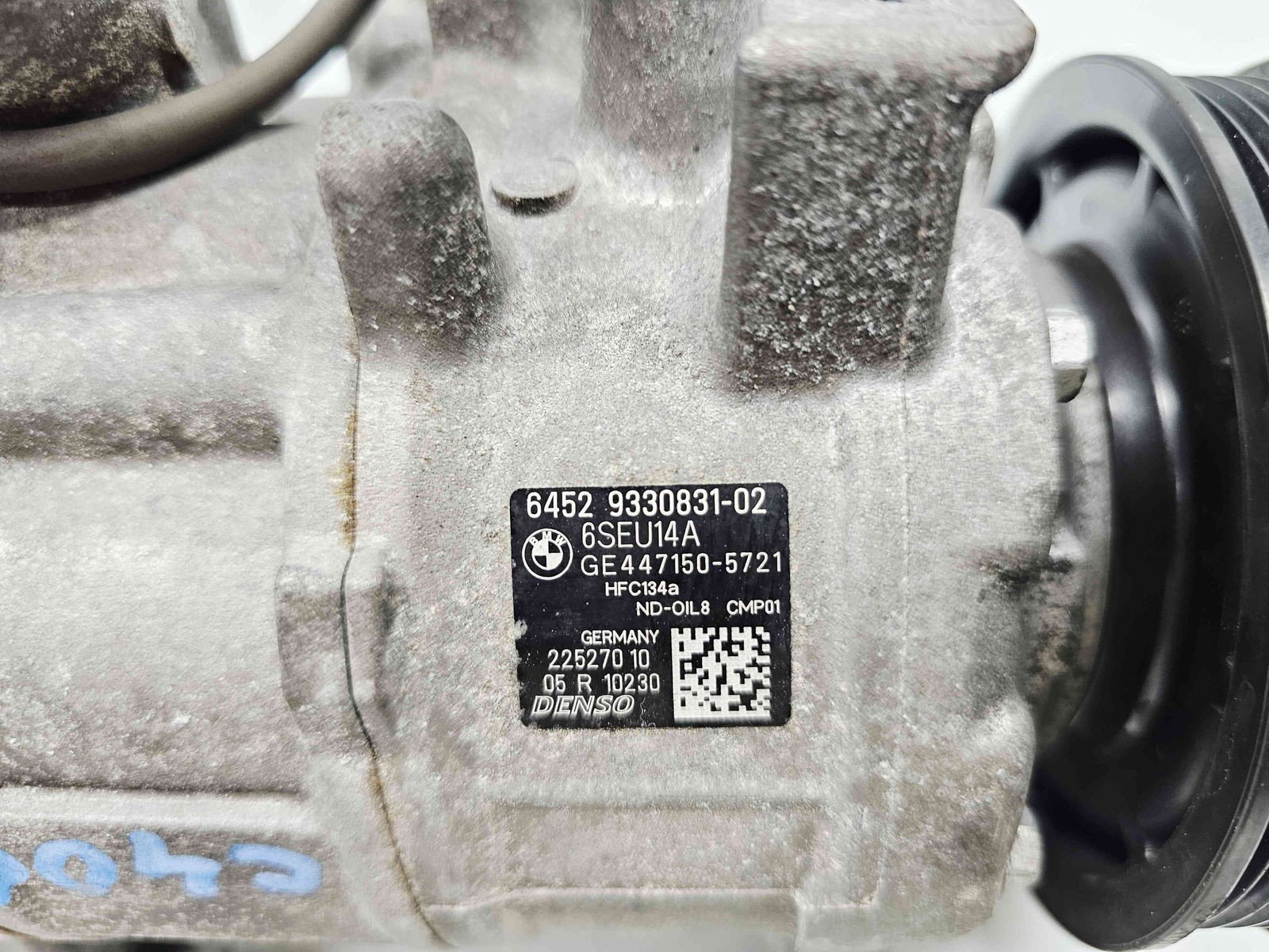 Compresor clima Bmw 5 (F10) [Fabr 2011-2016]9330831 2.0 N47D20 135KW / 184CP - imagine 7