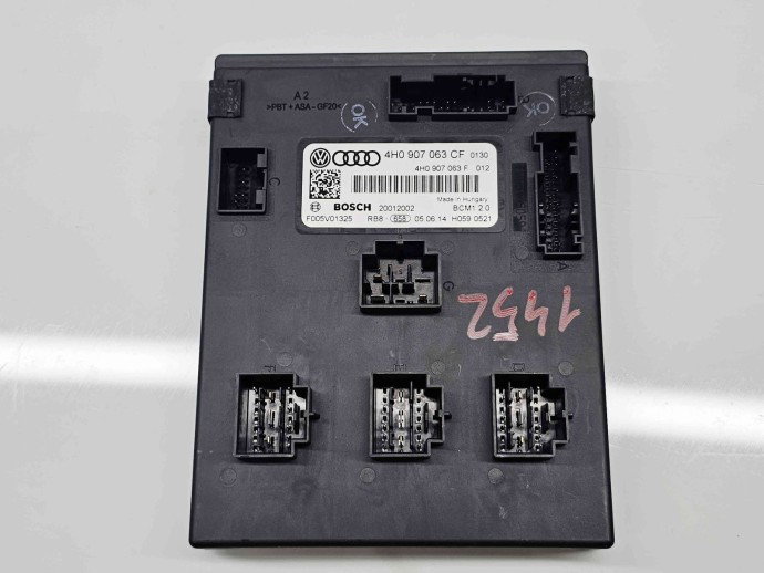  Modul confort  AUDI A6 (4G5, C7) [Fabr 2011-2017] 4H0907063CF