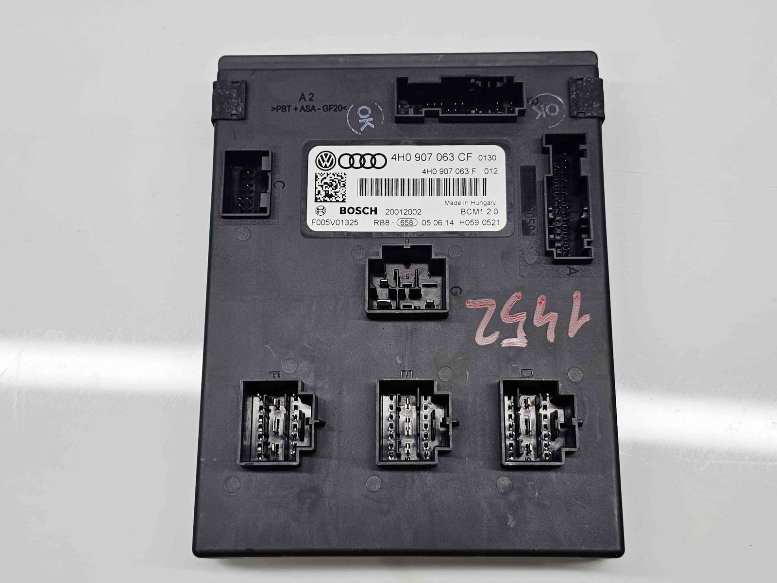 Modul confort AUDI A6 (4G5, C7) [Fabr 2011-2017] 4H0907063CF - imagine 1