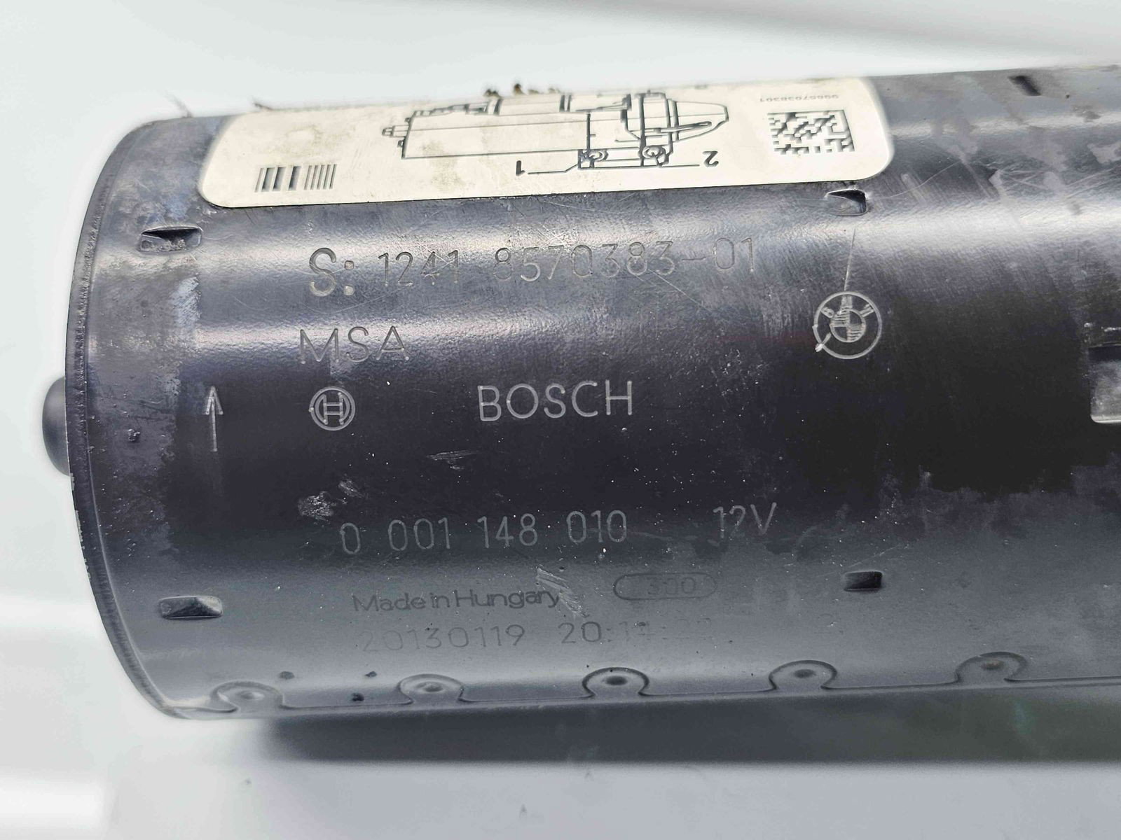 Electromotor 11 dinti Bmw 5 (F10) [Fabr 2011-2016] 8570383 2.0 N47D20135KW / 184CP - imagine 4