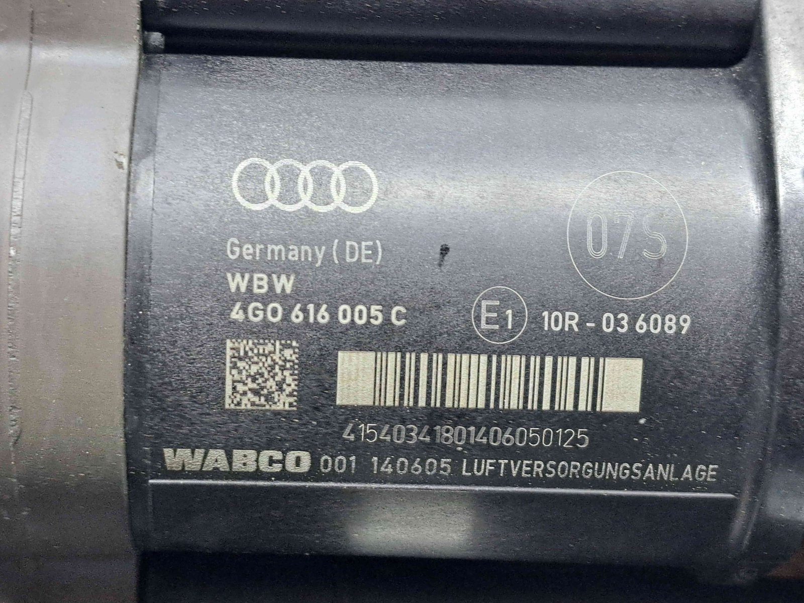 Compresor suspensie aer Audi A7 Sportback (4GA) [Fabr 2011-2017]4.0 TFSI CEUC 309KW / 420CP - imagine 4