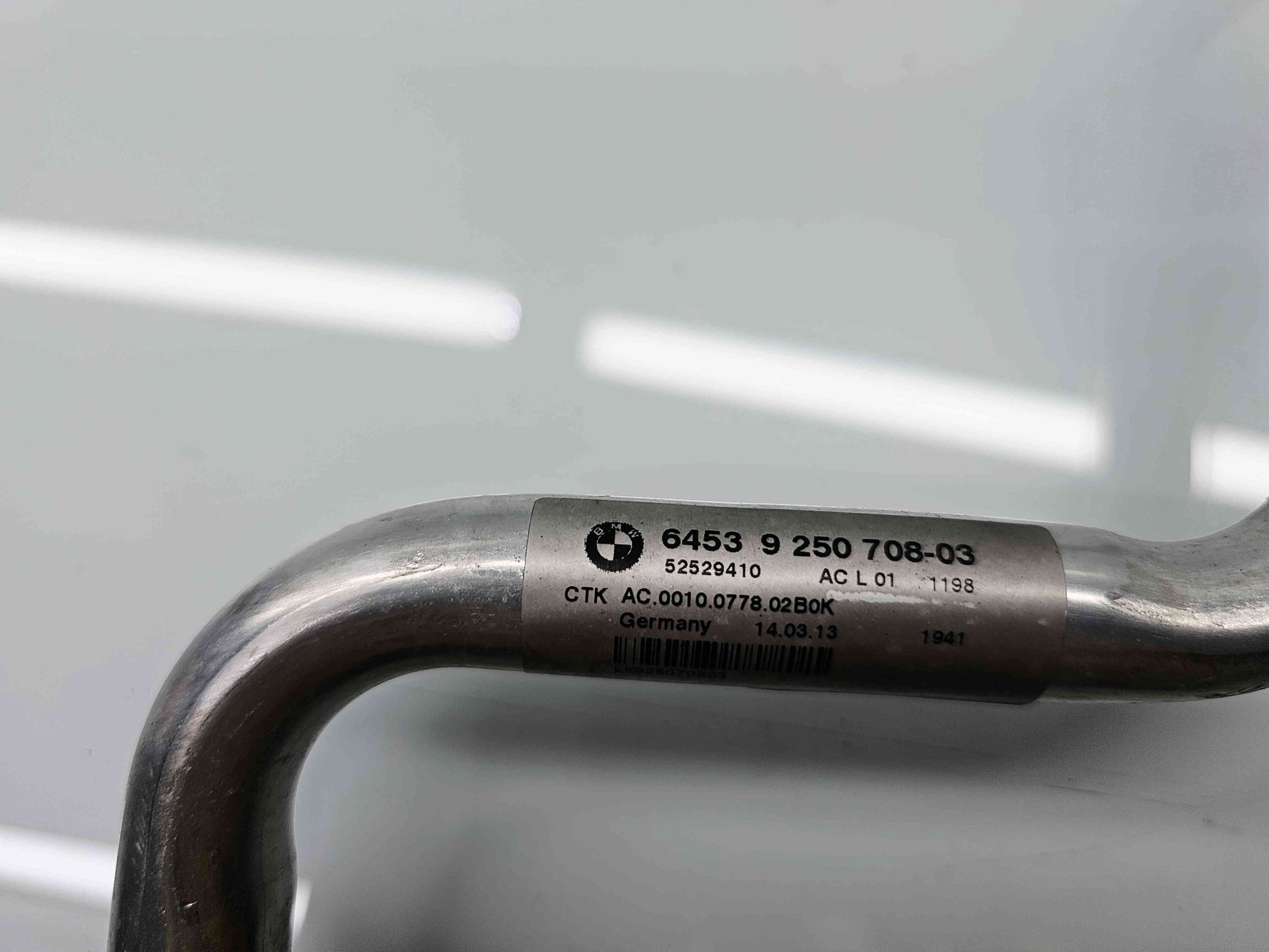 Conducta AC Bmw 5 (F10) [Fabr 2011-2016] 9250708 2.0 N47D20 135KW / 184CP - imagine 5