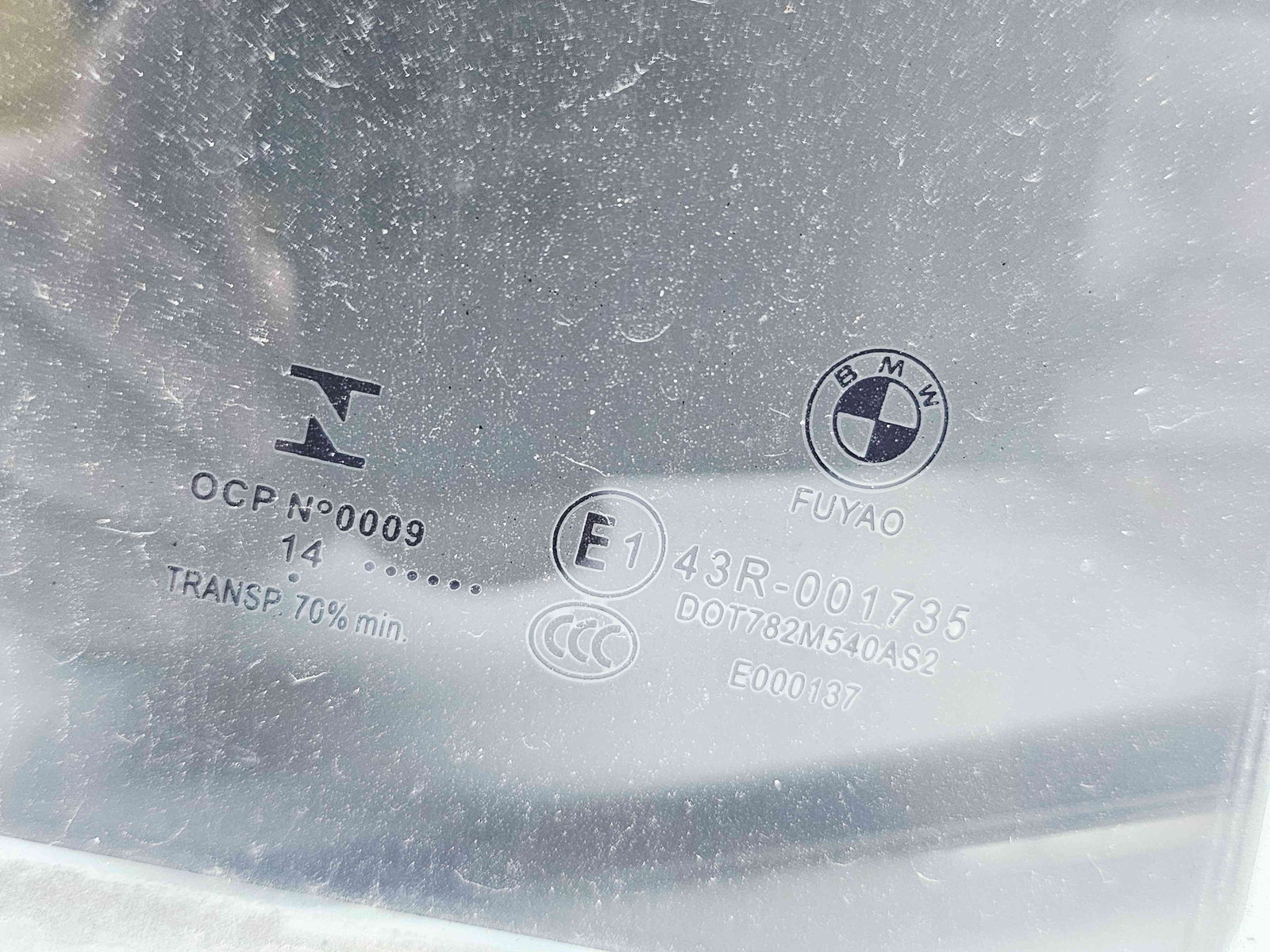 Geam usa dreapta spate Bmw 3 (F30) [Fabr 2012-2017] - imagine 2