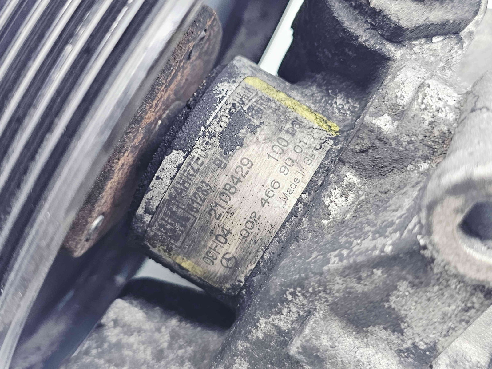 Pompa servodirectie Mercedes Clasa ML (W163) [Fabr 1998-2005] 0024669001 2.7 CDI 612963 120KW / 163CP - imagine 3