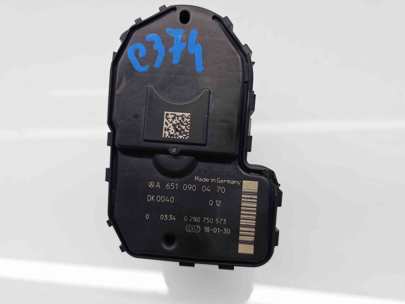 Clapeta acceleratie Mercedes Clasa GLA (X156) [Fabr 2013-prezent] A6510900470 2.2 CDI 651921 125KW / 170CP - imagine 3