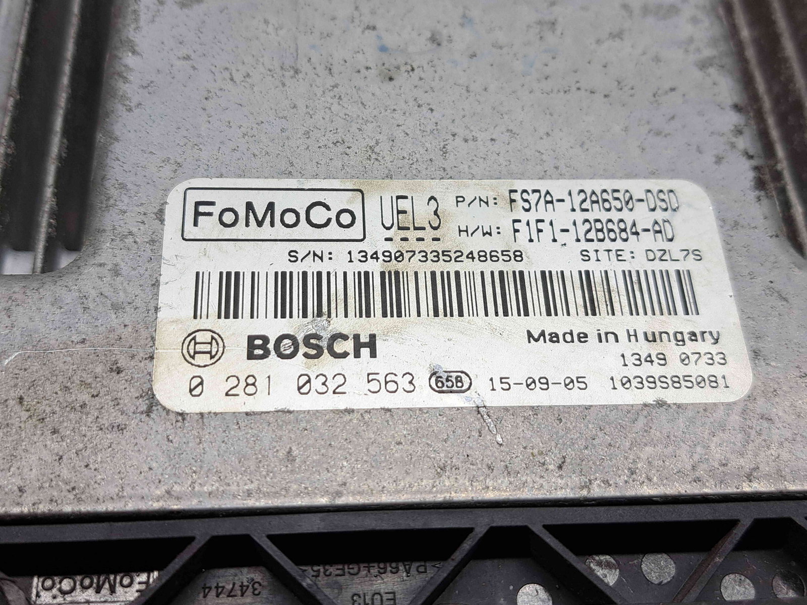 Calculator motor ECU Ford Mondeo 5 Hatchback [Fabr 2014-2022] F1F1-12B684-AD 1.5 TDCI T7DA 88KW / 120CP - imagine 3