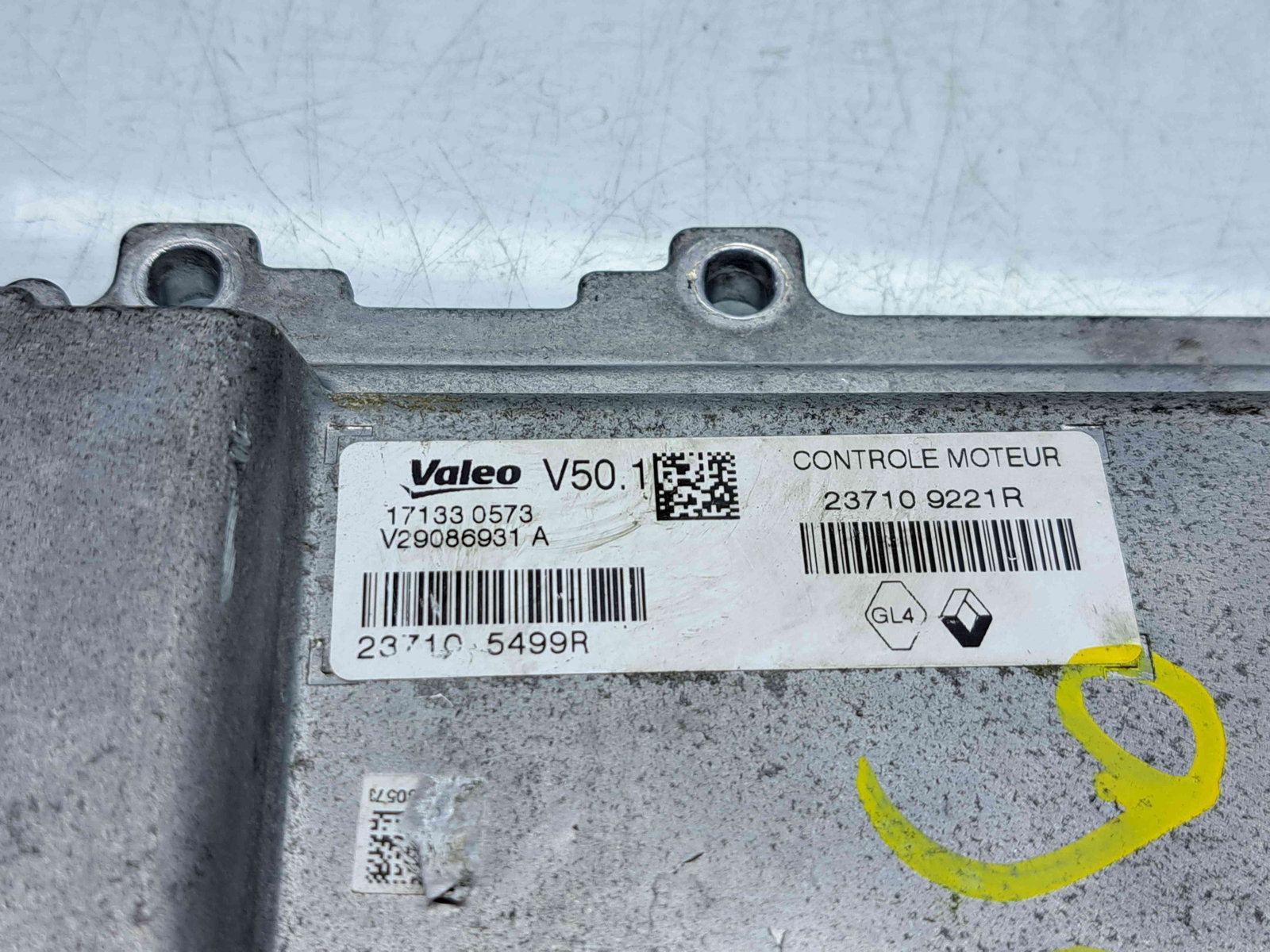 Calculator motor ECU Dacia Sandero 2 [Fabr 2012-prezent] 237105499R 0.9 TCe H4B408 66KW / 90CP - imagine 2